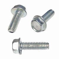 3/8"-16 X 1-1/2" Hex Washer Head, Un-Slotted, Thread Forming Screw, 18-8 Stainless/Waxed